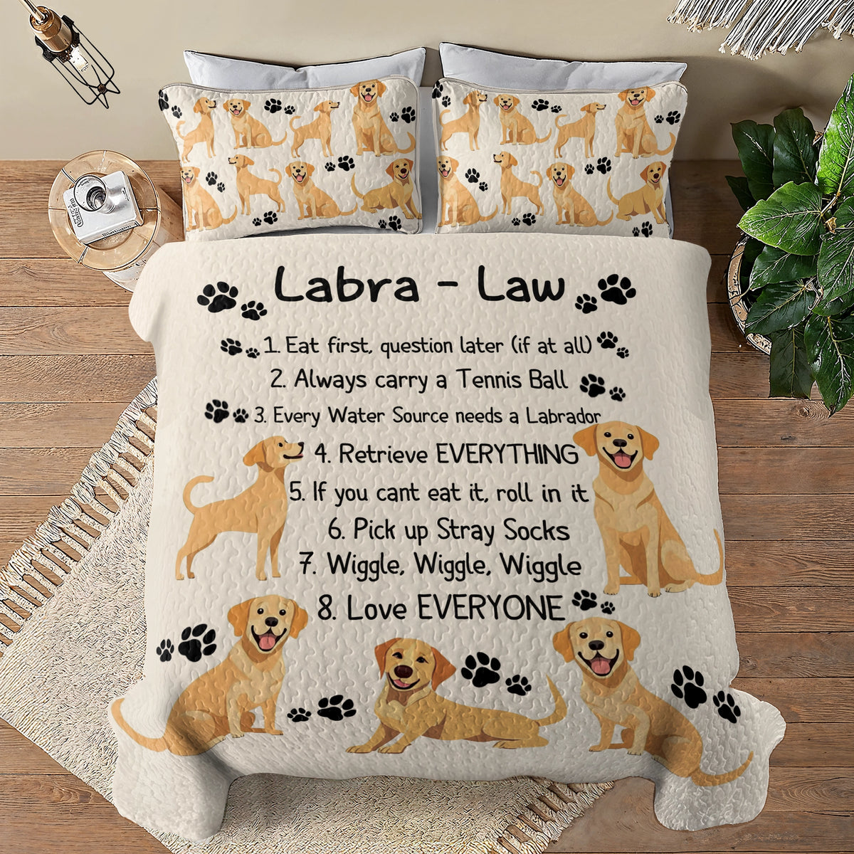 Shineful All Season Quilt 3-Piece Set - Labra-Law