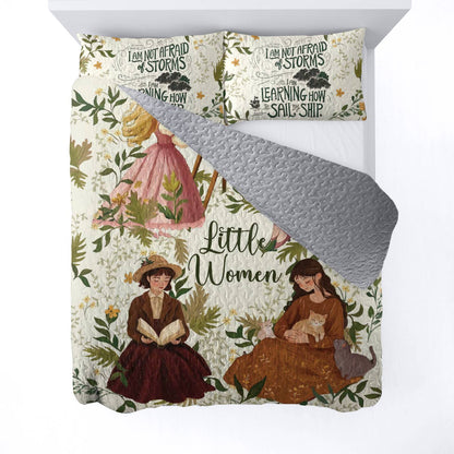 Shineful All Season Quilt 3-Piece Set Sail my Ship