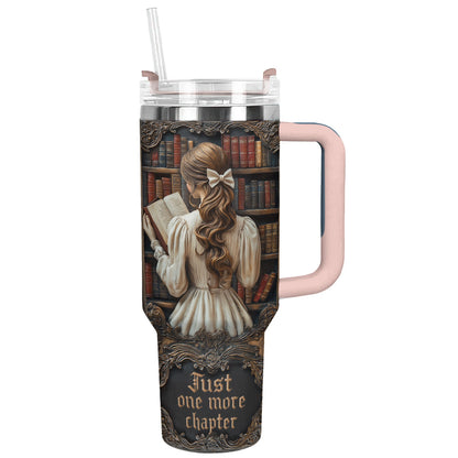 Shineful Glossy Tumbler Book Lover's Retreat