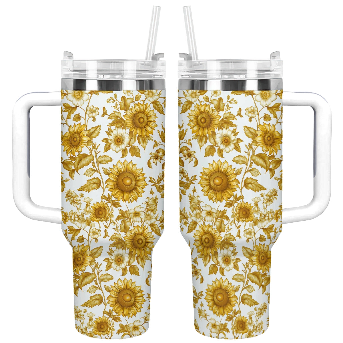Shineful Tumbler Golden Sunflower Bloom