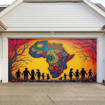 Shineful Garage Door Banner Decoration Legacy in Our Hands