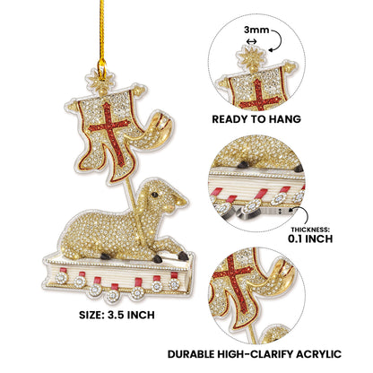 Shineful 2D Acrylic Ornament Sacred Agnus Dei