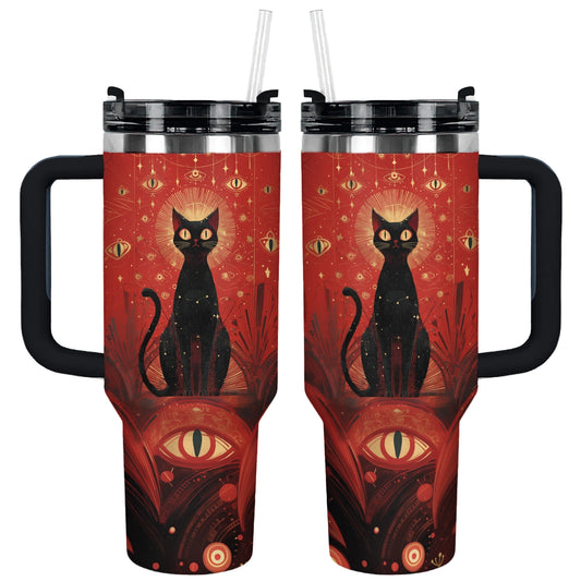 Shineful Tumbler Cat Mystic Gaze