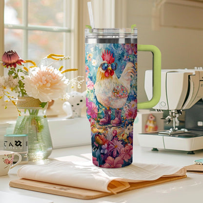 Shineful Tumbler Chicken Hen's Garden