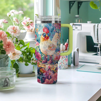 Shineful Tumbler Chicken Hen's Garden