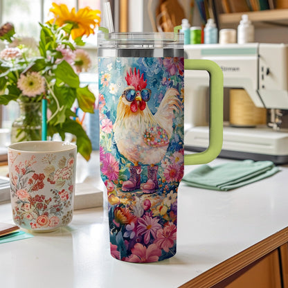 Shineful Tumbler Chicken Hen's Garden