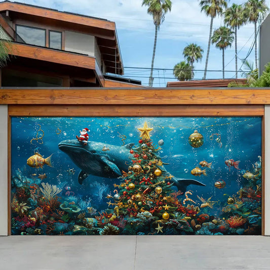 Shineful Garage Door Banner Decoration - Under The Sea Collection