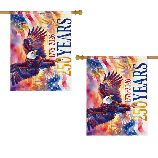 Shineful House Flag 30" x 40" - Freedom Still Soars