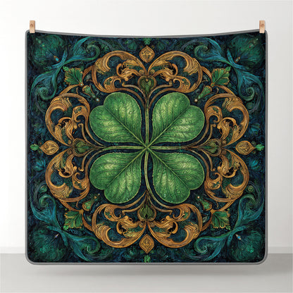 Shineful All Season Quilt 3-Piece Set Celtic Emerald