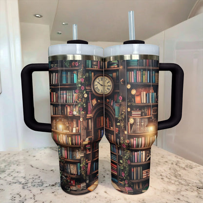 Shineful Tumbler Bookworm's Haven