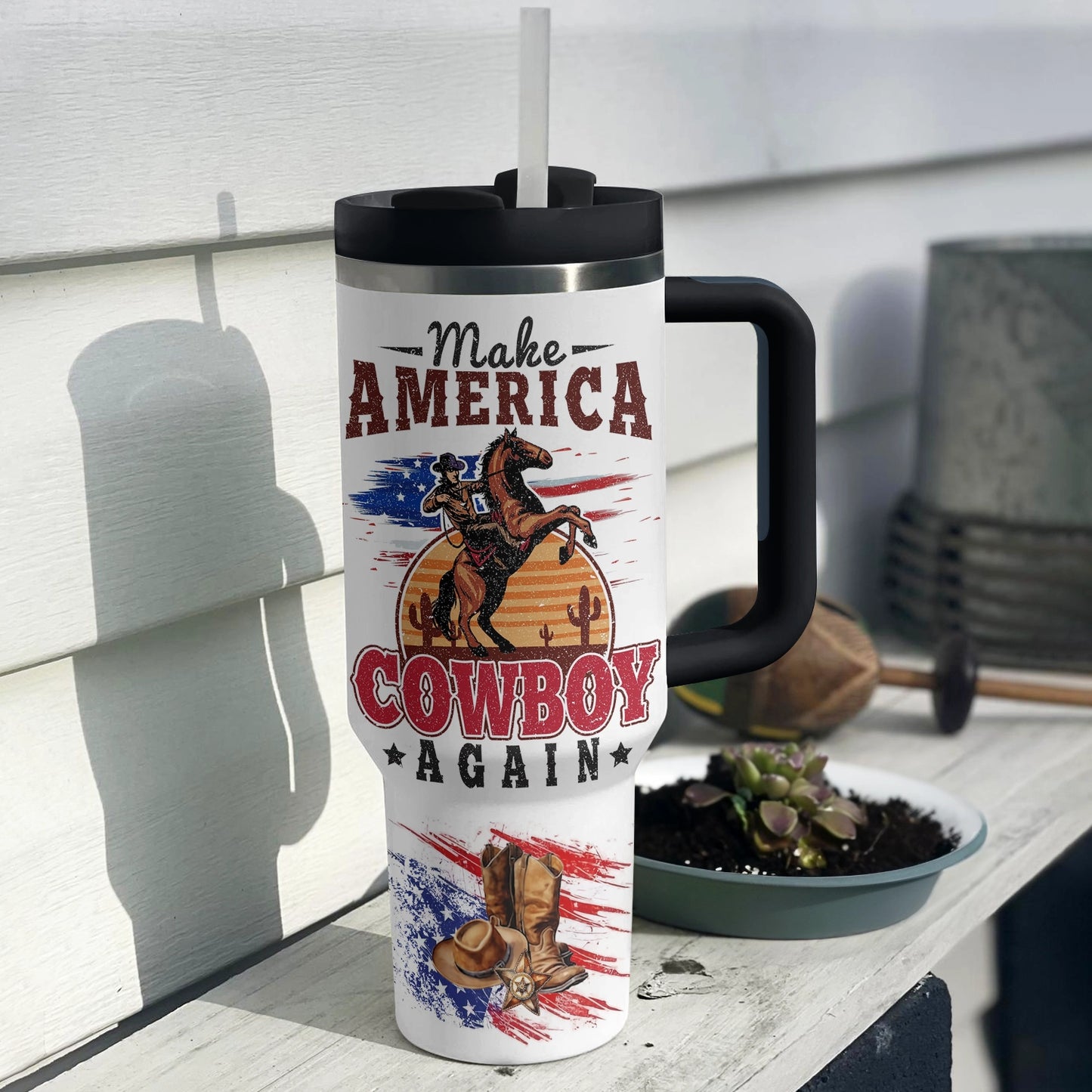Shineful Tumbler Cowboy Spirit