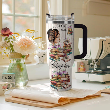 Shineful Tumbler Just One More Chapter