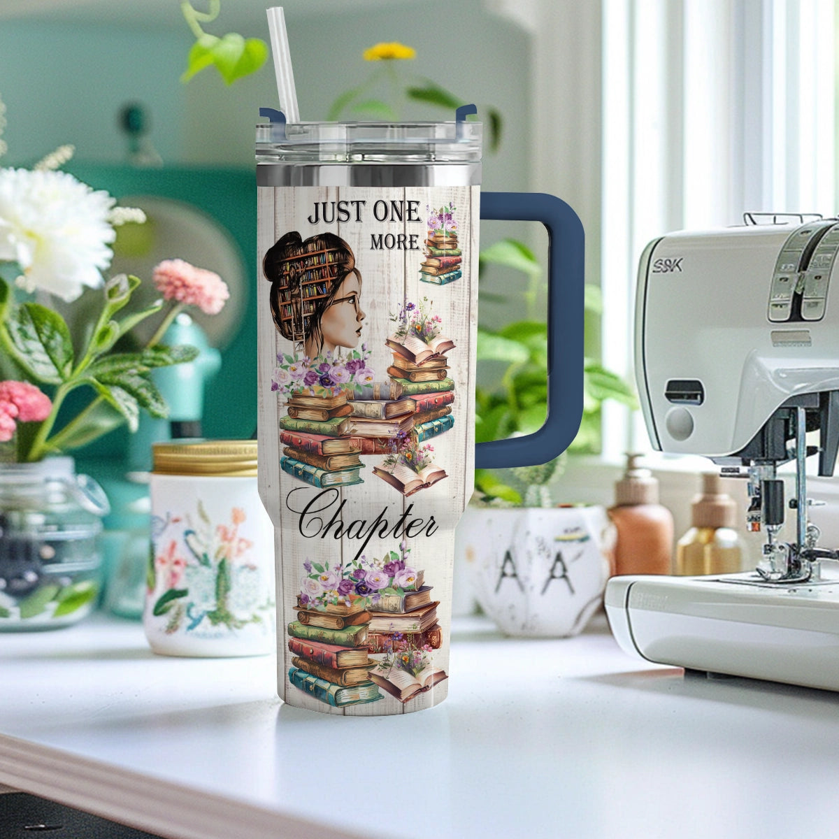 Shineful Tumbler Just One More Chapter