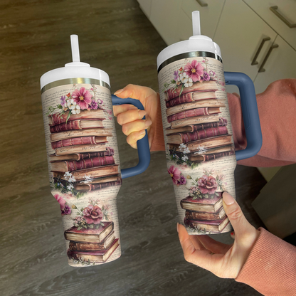 Shineful Tumbler Reading Book Lover