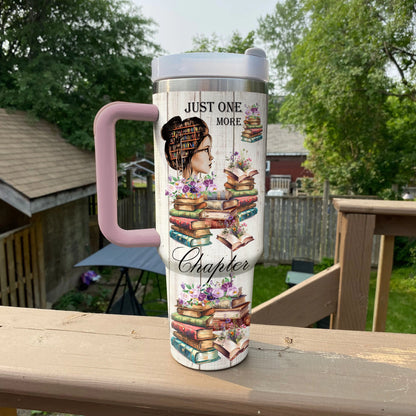 Shineful Tumbler Just One More Chapter