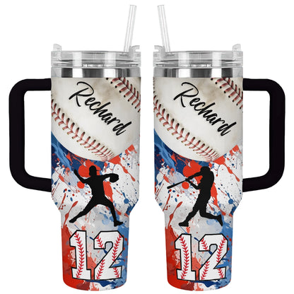 Shineful Tumbler Personalized Grand Slam Baseball