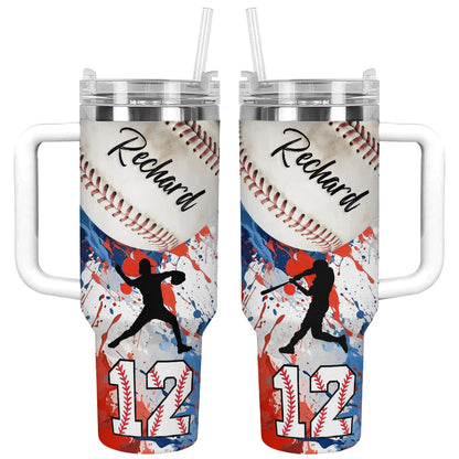 Shineful Tumbler Personalized Grand Slam Baseball