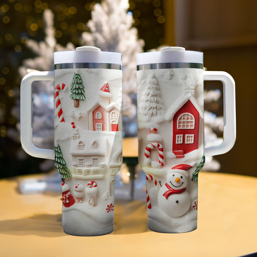 Shineful Tumbler Jolly Snowman
