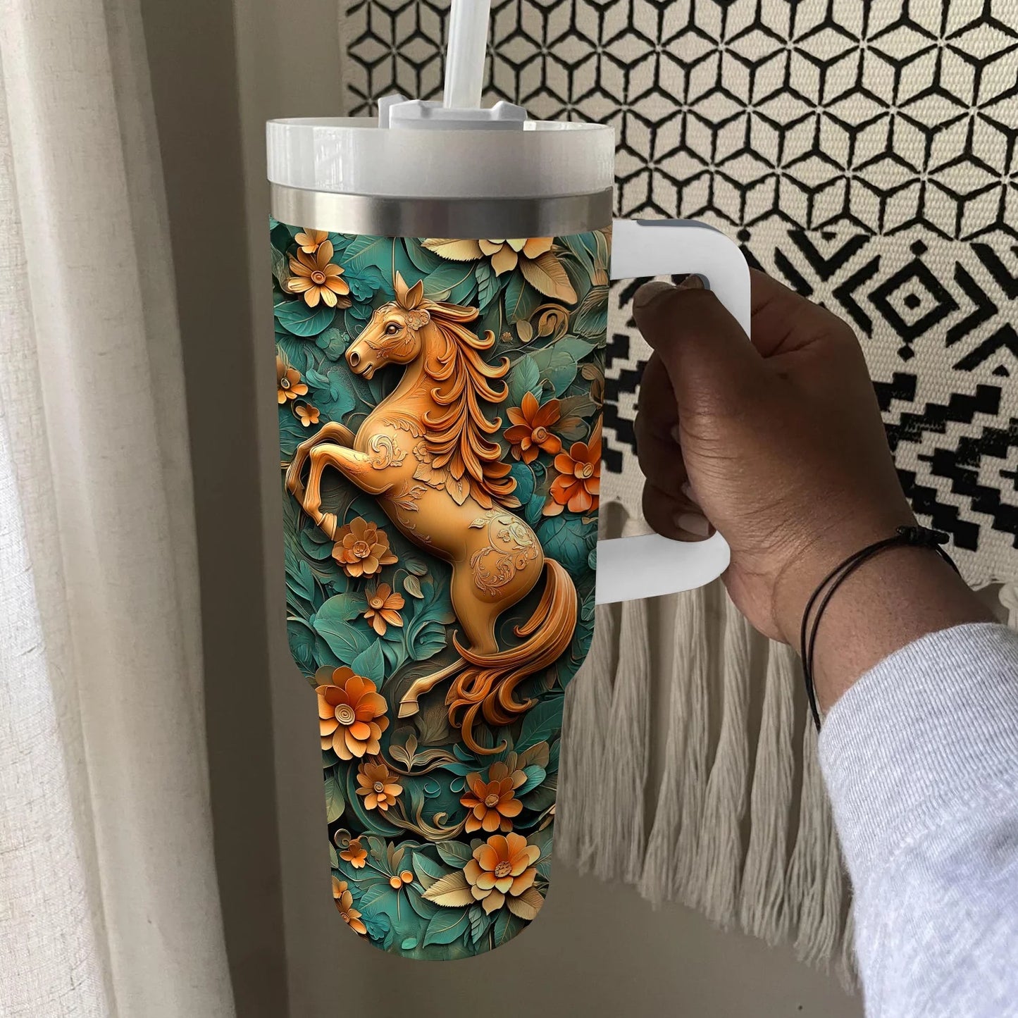 Shineful Glossy Tumbler Galloping Grace Horse