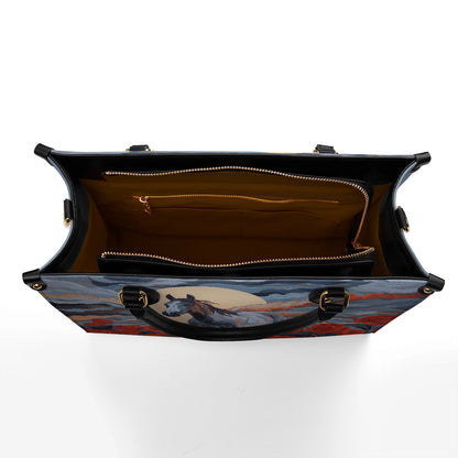 Shineful Leather Bag Moonlit Rose Stallion