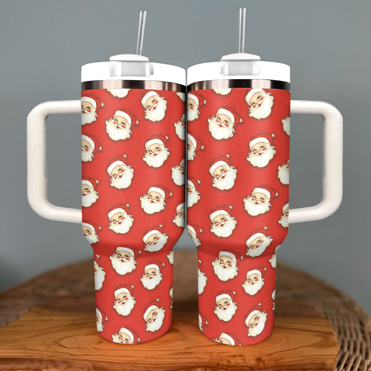 Shineful Tumbler Christmas Retro Santa