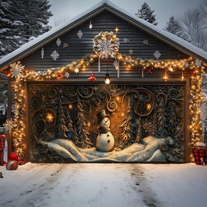 Shineful Garage Door Banner Decoration Holiday Cheer Starts