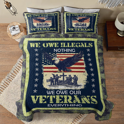 Shineful All Season Quilt 3-Piece Set - Veteran's Pride