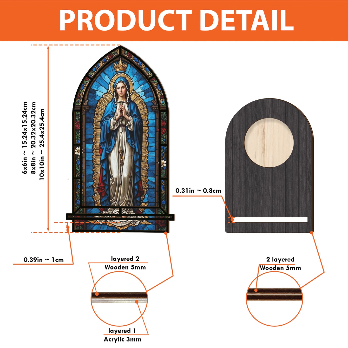 Shineful Suncatcher Candle Holder Queen of Grace
