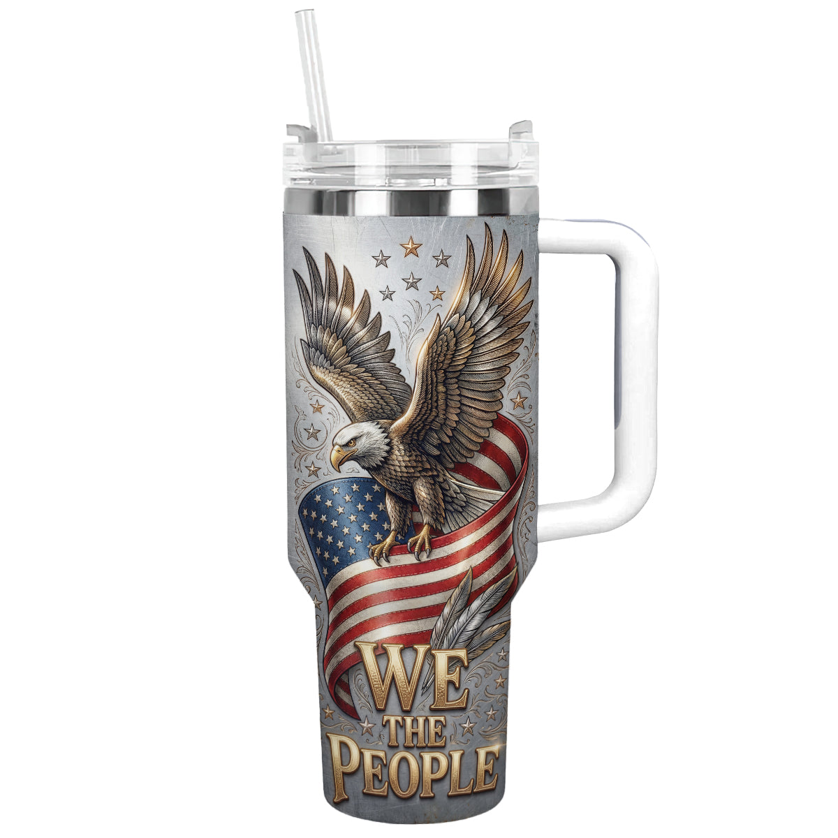 Shineful Tumbler American Eagle Freedom