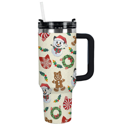 Shineful Tumbler Santa Claws' Cat Christmas