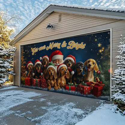 Shineful Garage Door Banner Decoration - Fur-ever Merry & Bright