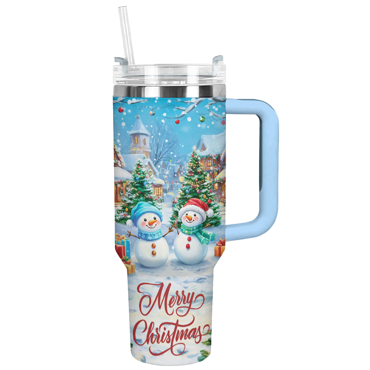 Shineful Tumbler Merry Christmas Snowman
