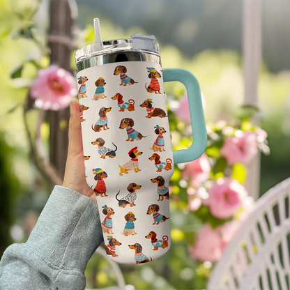 Shineful Tumbler Dachshund Cuteness Wiener