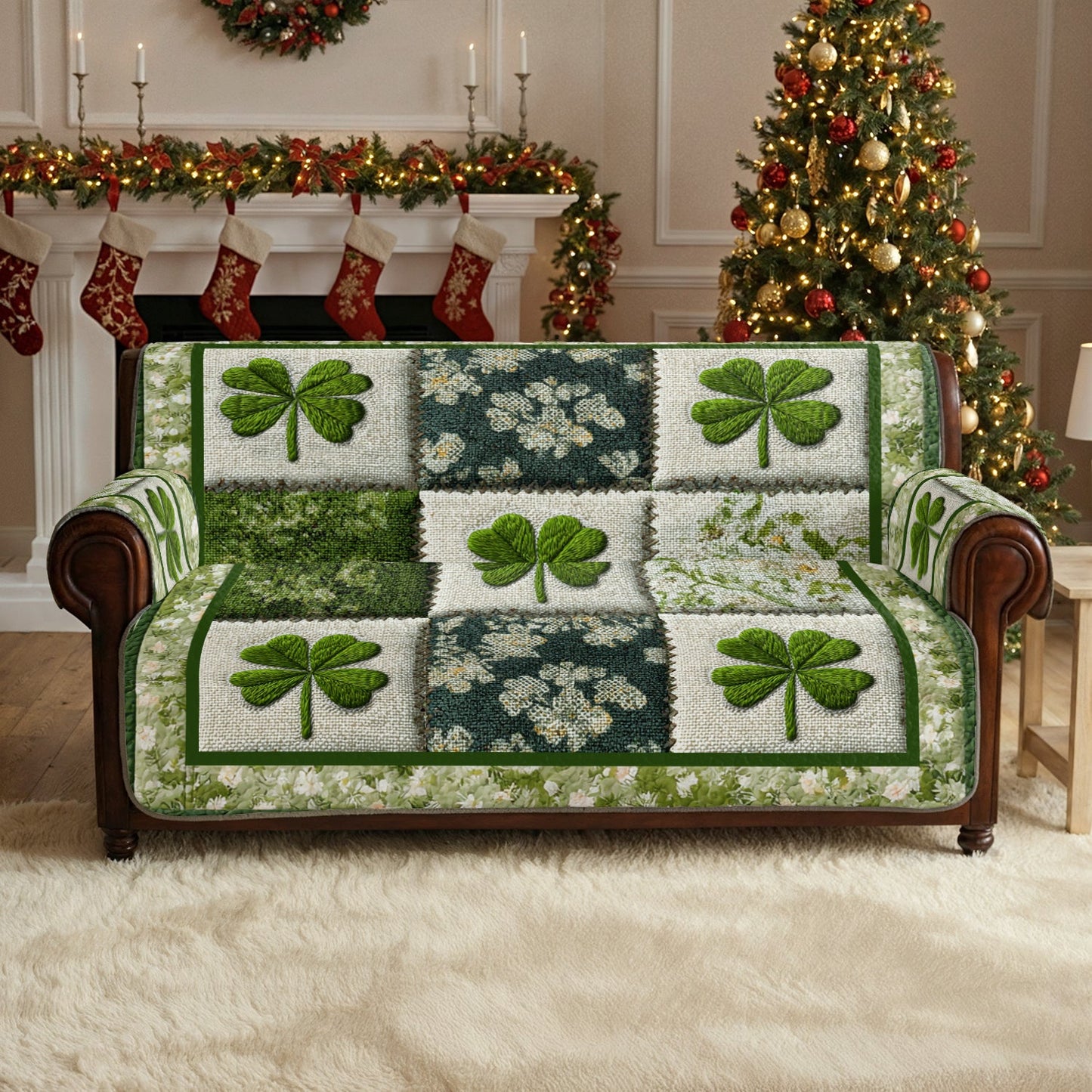Shineful Sofa Cover Set Clover Hearth
