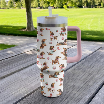 Shineful Tumbler Dachshund Puppy Pals