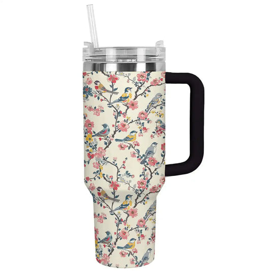 Shineful Tumbler Bird In Spring
