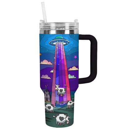 Shineful Tumbler Alien Cow
