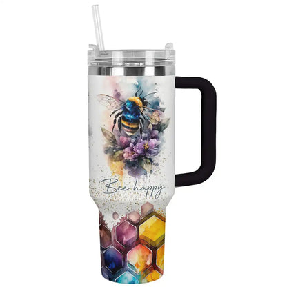 Shineful Tumbler Bee Happy