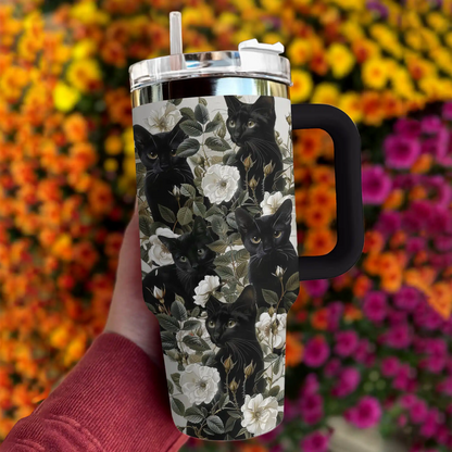 Shineful Tumbler Magnificent Black Cats