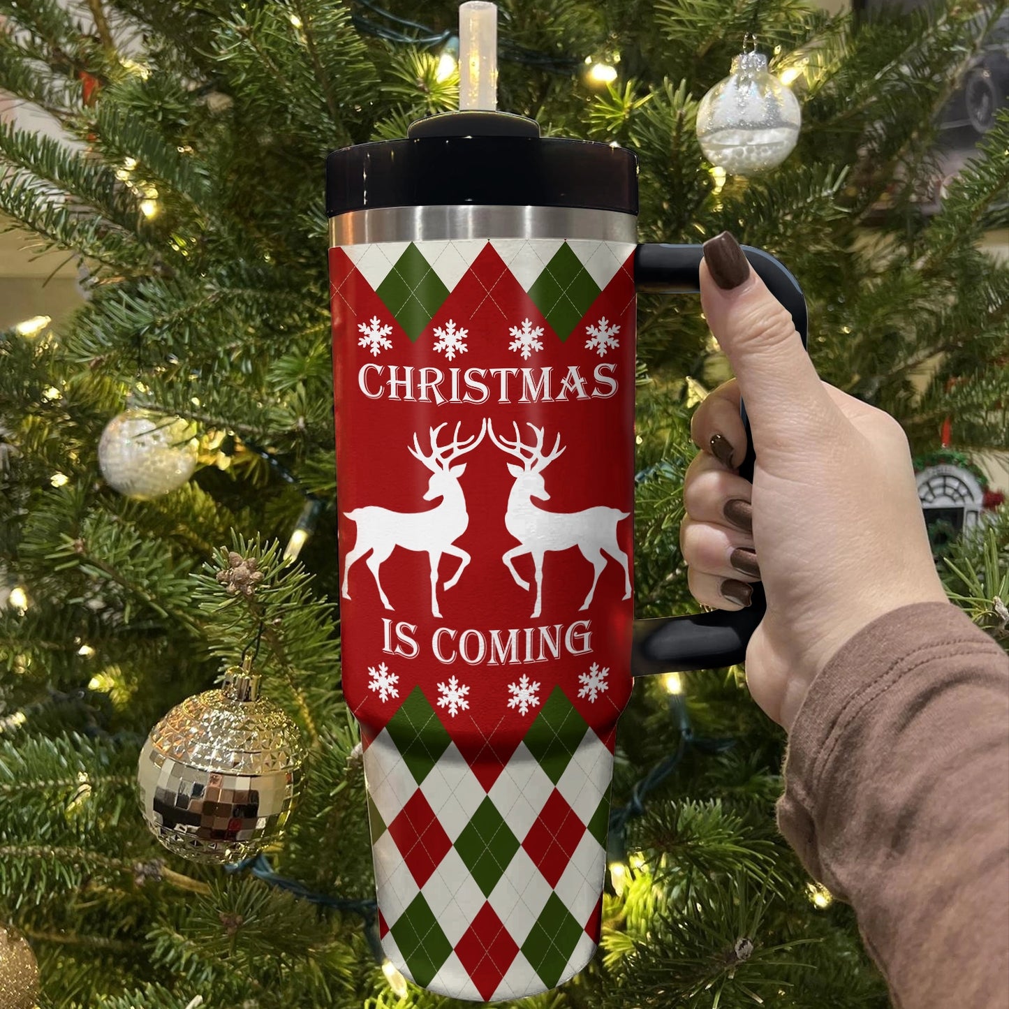 Shineful Tumbler Holiday Cheer