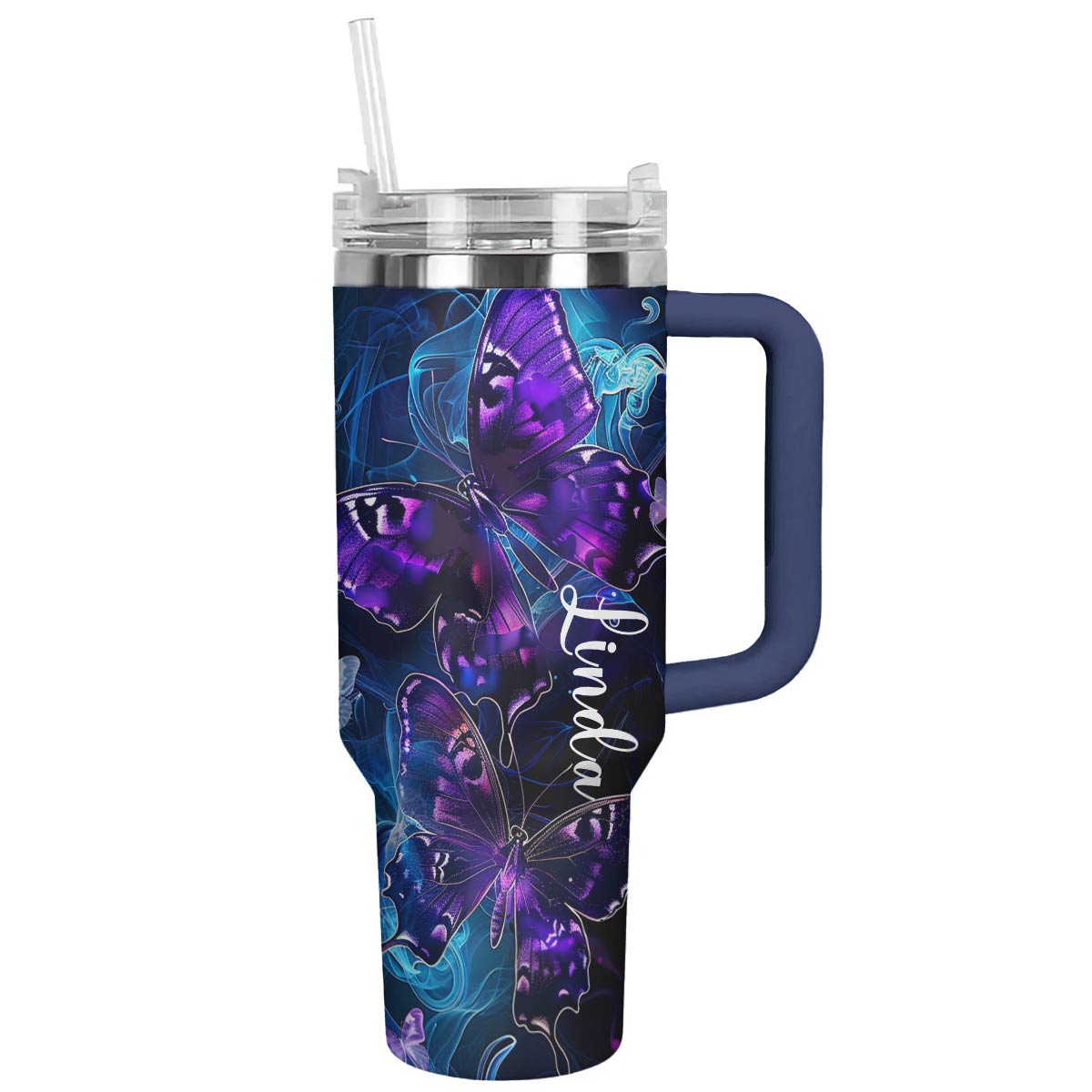 Shineful Personalized Tumbler Magnificent Butterflies
