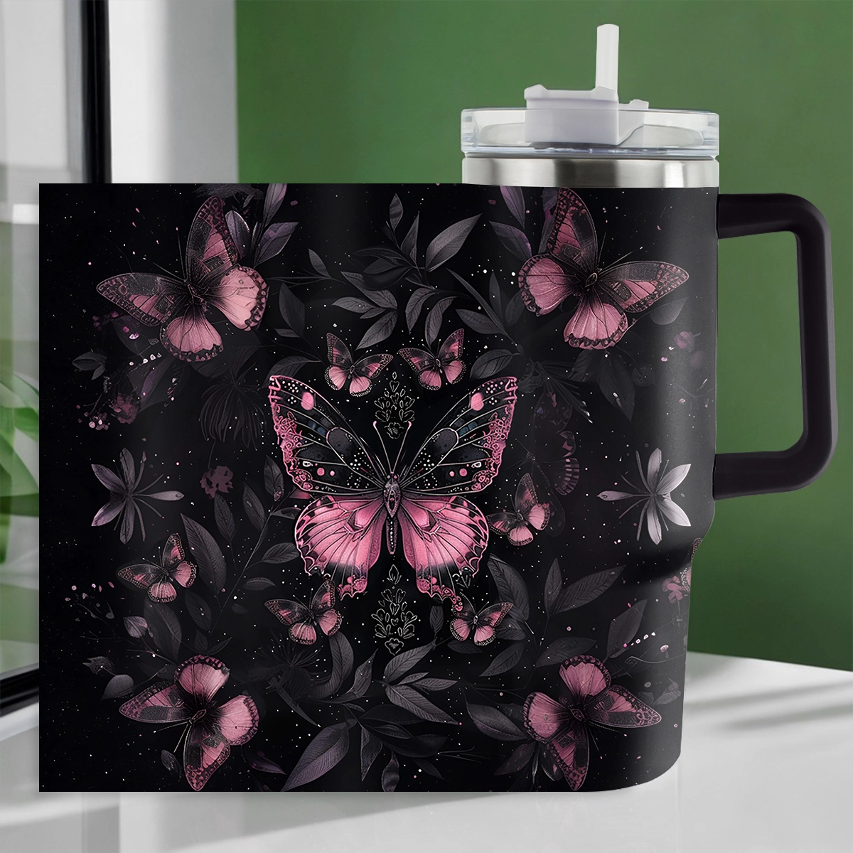 Shineful Tumbler Butterfly Shining In The Night