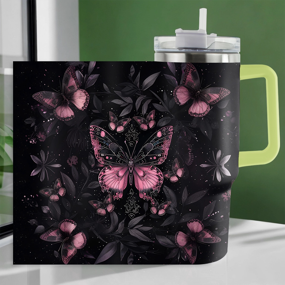 Shineful Tumbler Butterfly Shining In The Night