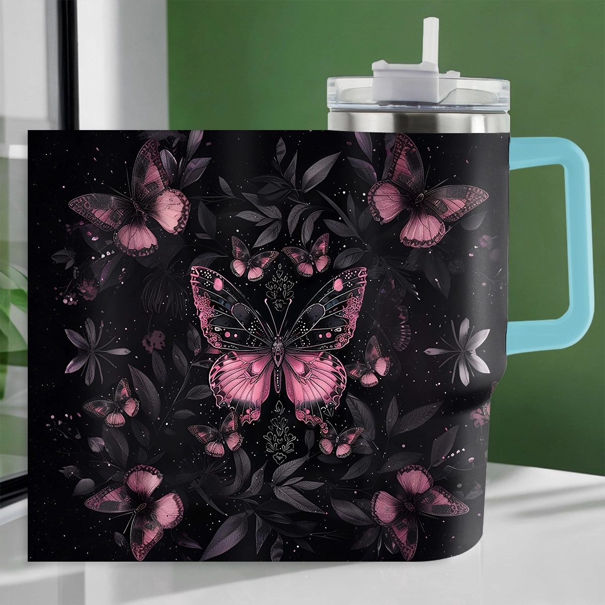 Shineful Tumbler Butterfly Shining In The Night