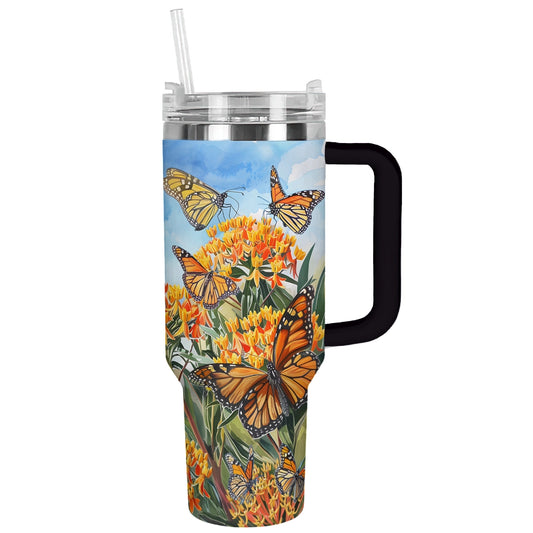 Shineful Tumbler Butterfly Monarch Awareness Save Milkweed
