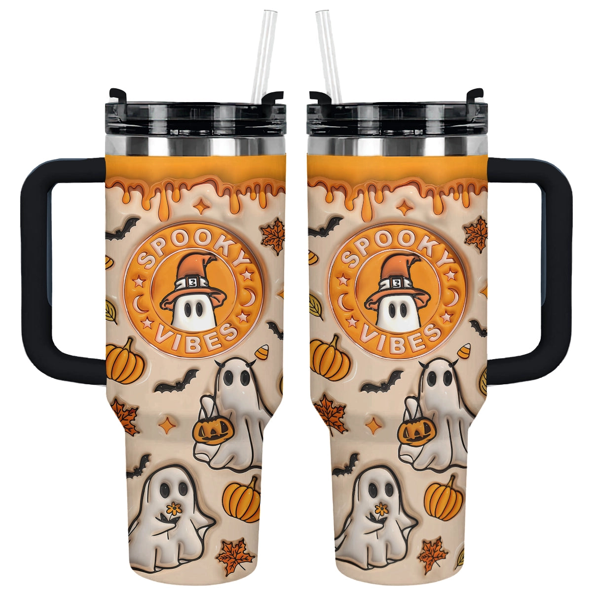 Shineful Glossy Tumbler Halloween Spooky Vibes