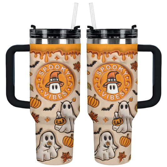 Shineful Glossy Tumbler Halloween Spooky Vibes