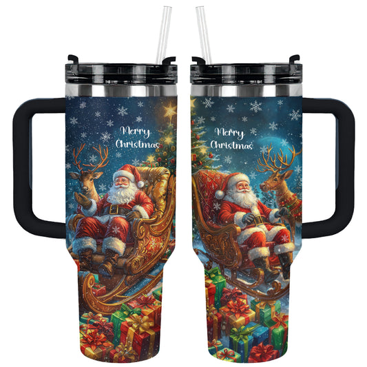 Shineful Tumbler Magic Santa's Sleigh