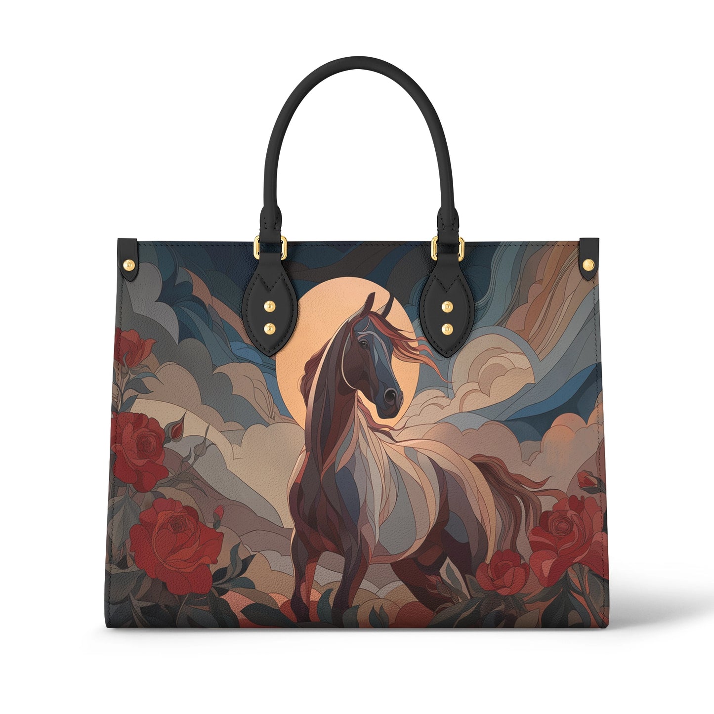 Shineful Leather Bag Night Bloom Stallion