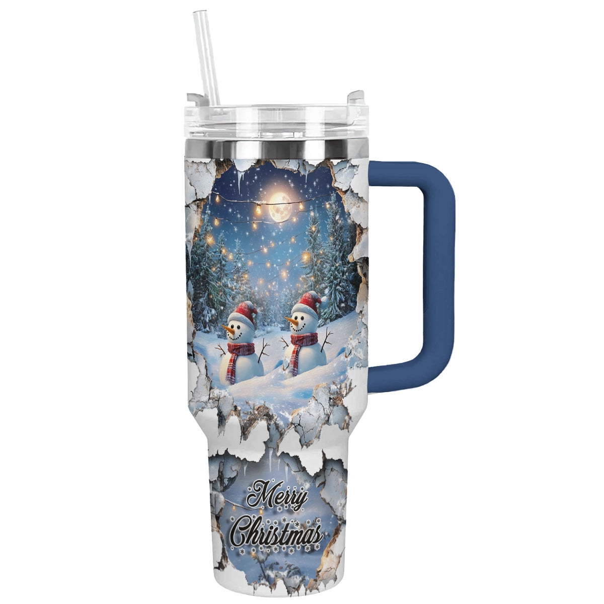 Shineful Glossy Tumbler Snowy Escape